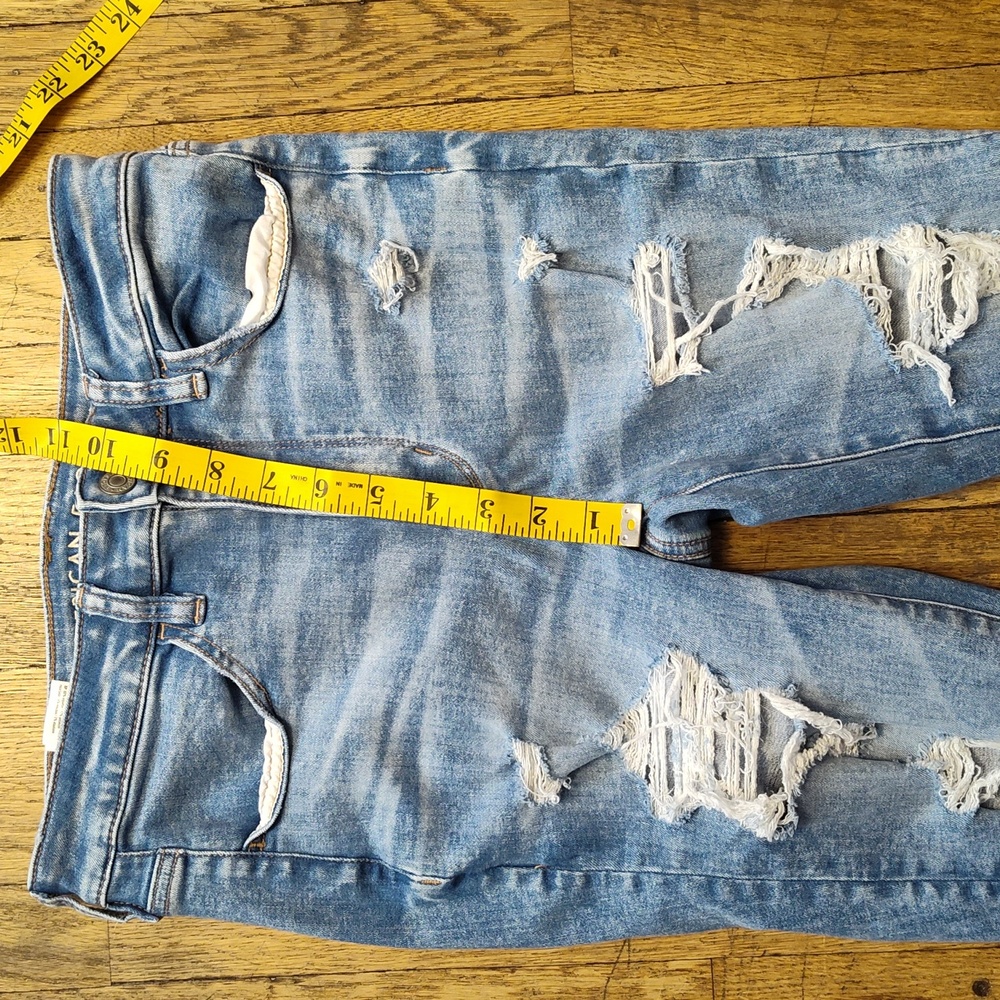 American Eagle Next Level Stretch Super High-rise Jeggings Women's Size 6 - Picture 4 of 16